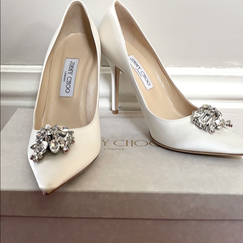 Jimmy Choo NEVER WORN Wedding Shoes